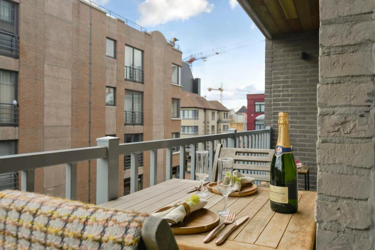 Huswell - Stunning Modern Apartment With Terrace And Parking Кнокке-Гейст Екстер'єр фото